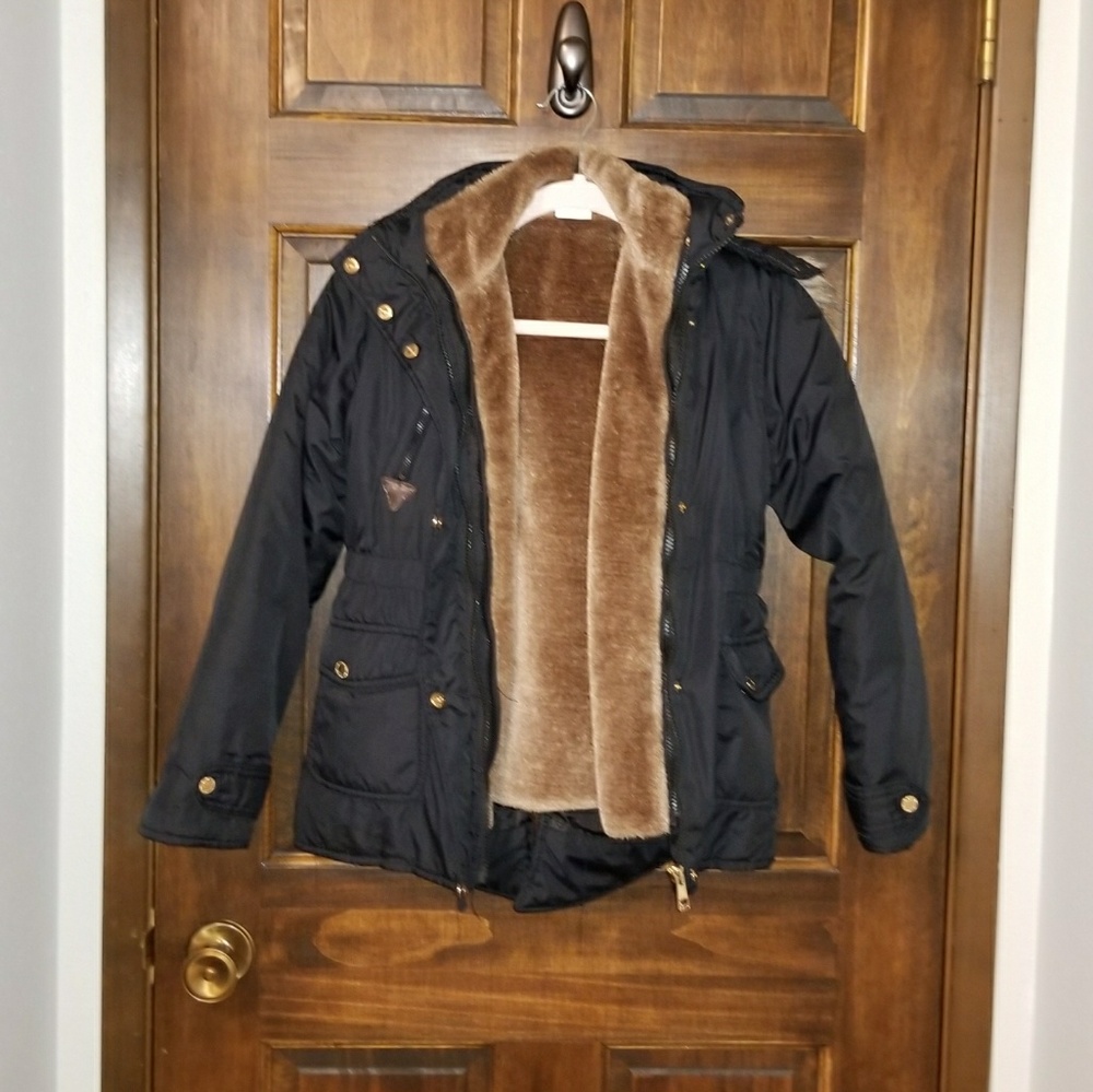 Hawke & Co Girls 3-in-1 Faux Fur